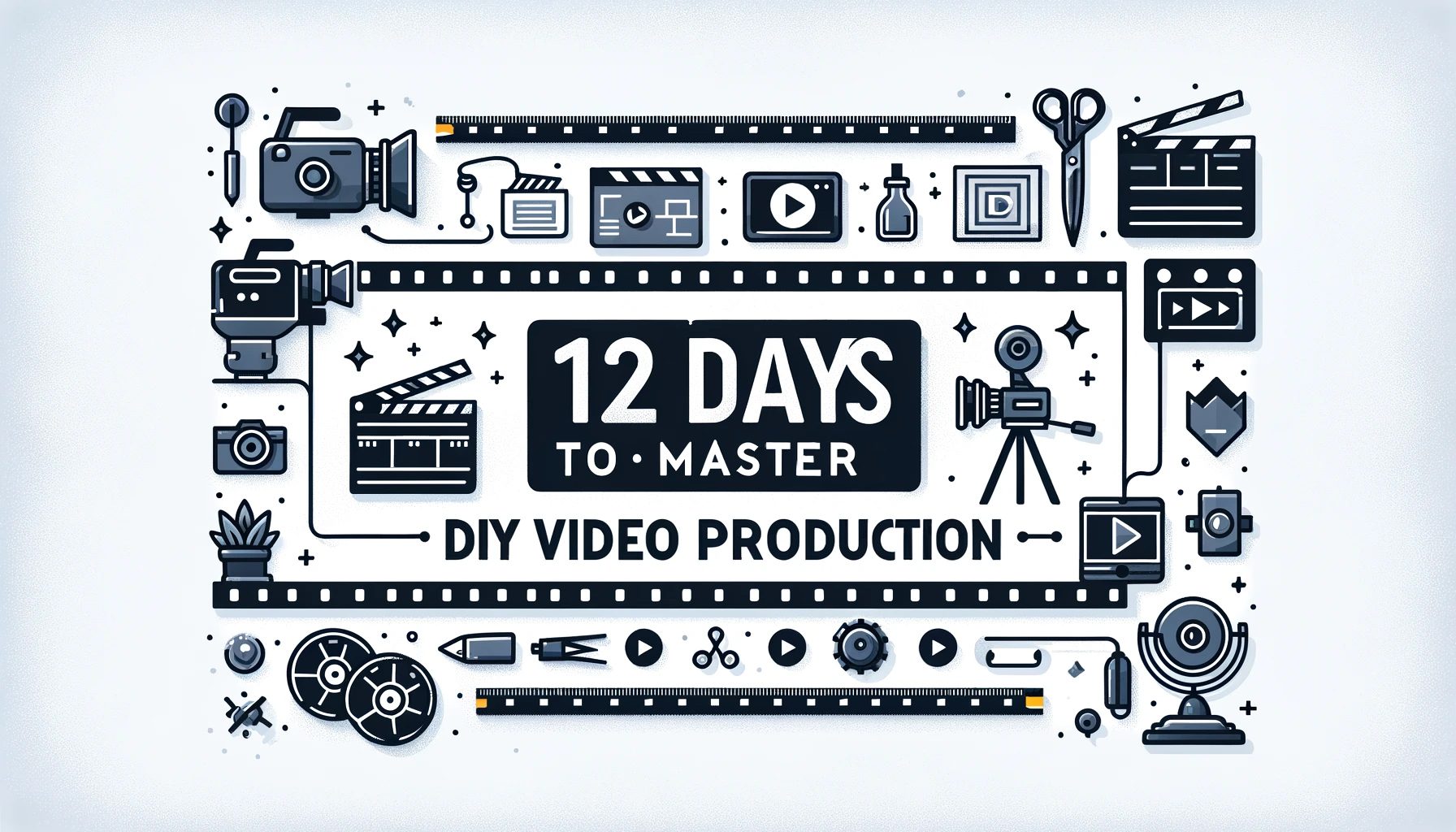 12 Days to Master DIY Video Production: A Daily Guide to Crafting Compelling Content