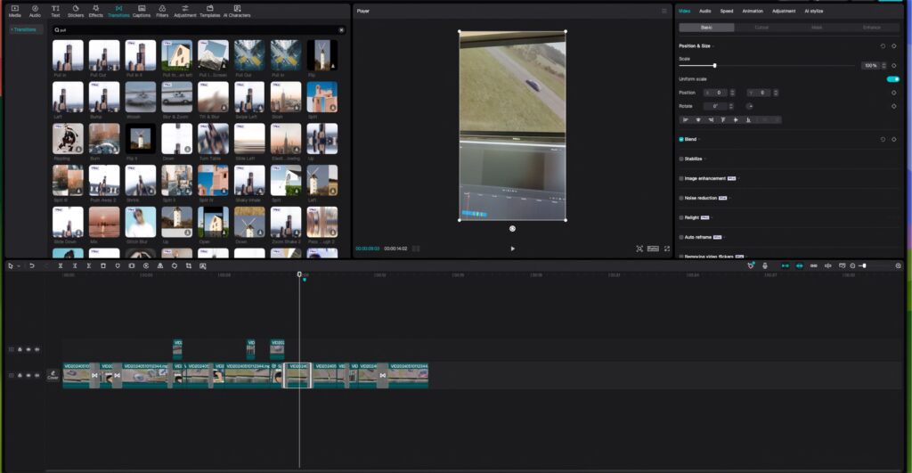 use jump cuts and transitions | Lumira Studio Video Production Hertfordshire